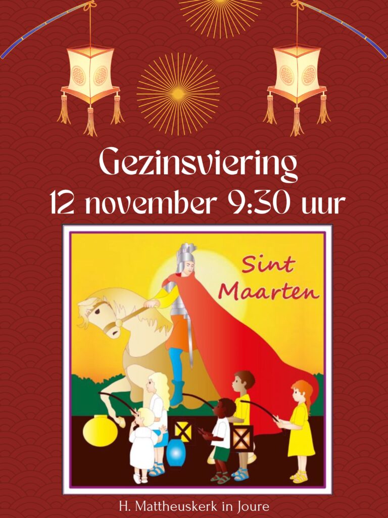 Poster Gezinsviering 12 november