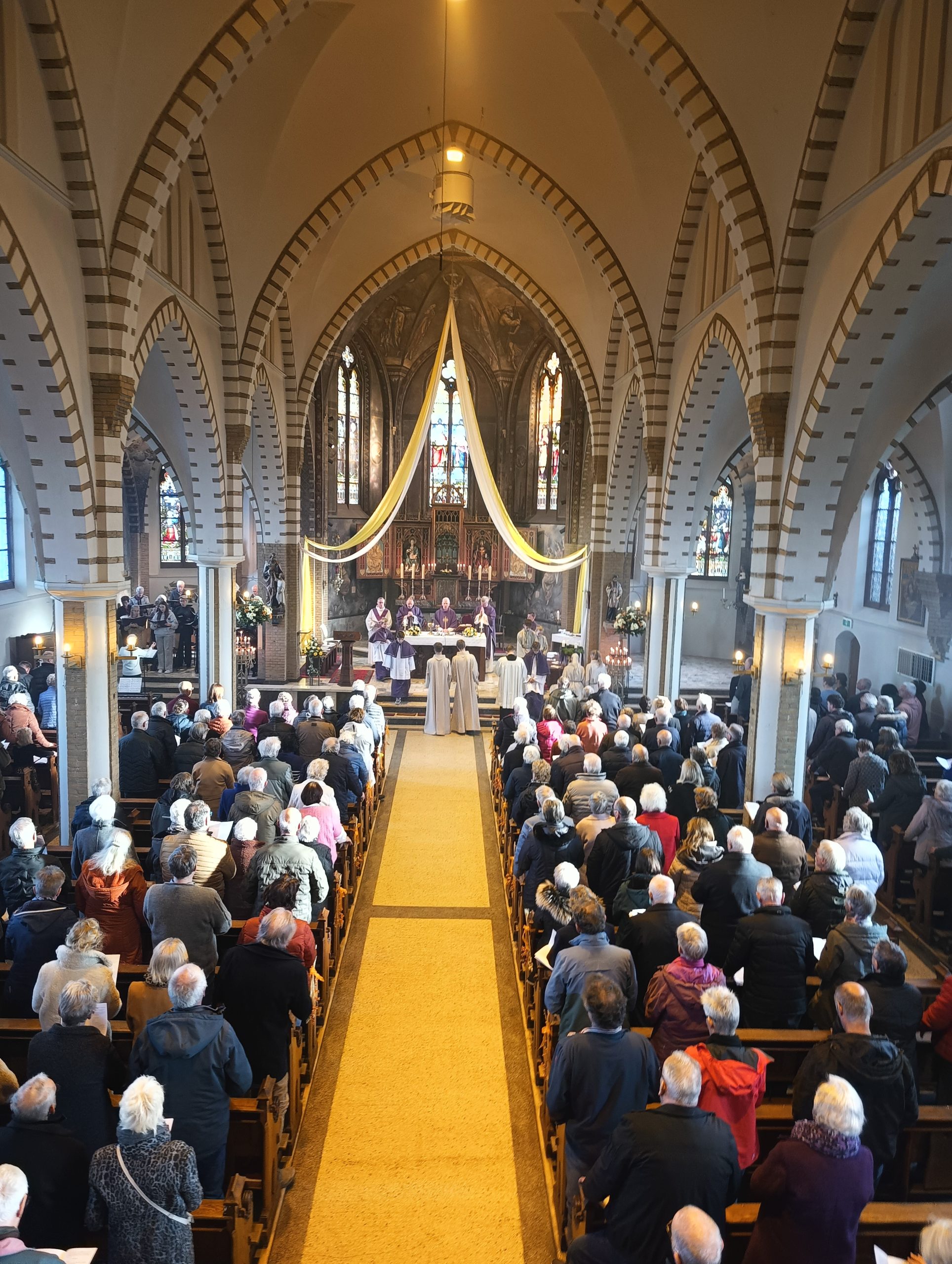 Gezamenlijke viering in Bakhuizen