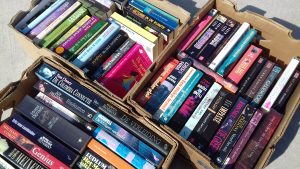 Grote verkoping tweedehands boeken